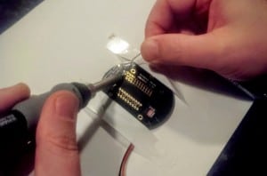 Soldering the Particle Photon to the NeoPixel ring